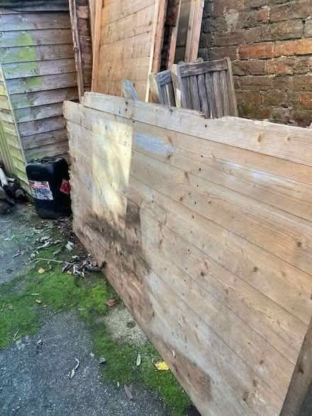Photo of free Timber shed panels for reuse or bonfire night (Port of Wisbech PE13) #1