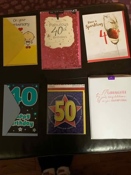 Photo of free Assorted cards (Great Park - Melbury - NE3) #1