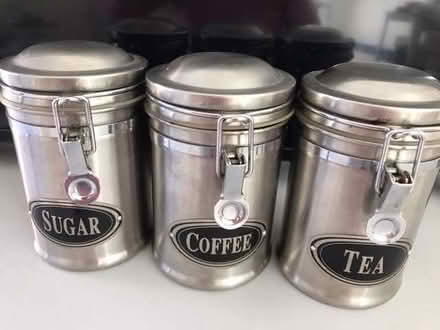 Photo of free kitchen canisters (Winkfield Row RG42) #1