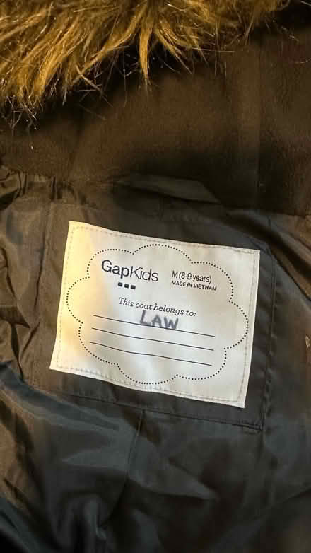 Photo of free Gapkids coat (New Eltham SE9) #2
