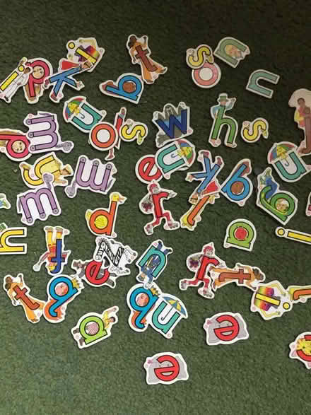 Photo of free Letterland magnetic letters (Tunbridge Wells S. TN2) #1