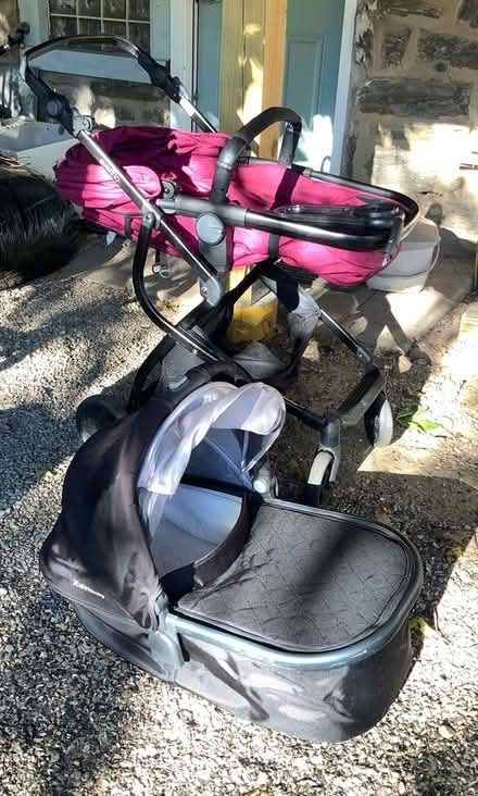 Photo of free Stroller and carrier (W Mt Airy) #1