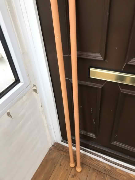 Photo of free Two wooden curtain poles (Oxford OX4) #1