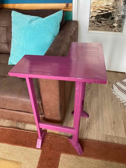 Photo of free Custom made wood corner table (Barton OX3) #3