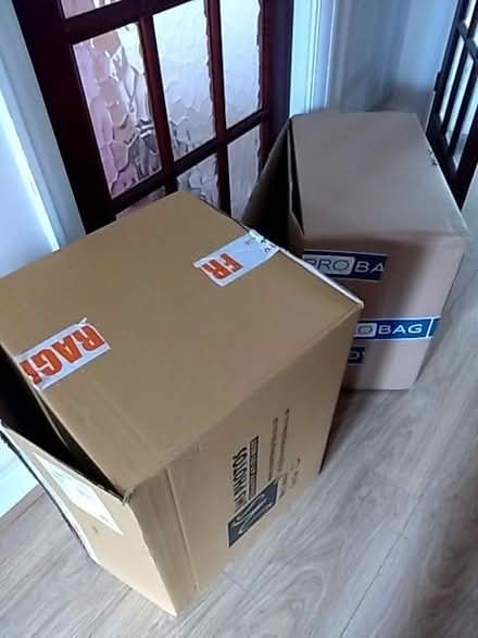 Photo of free Two cardboard boxes (Wanstead IG1) #1