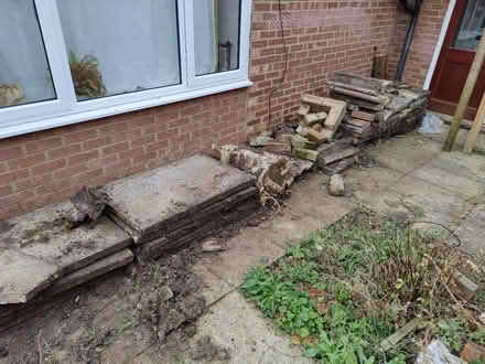 Photo of free Paving slabs / garden edges etc (CB22) #1