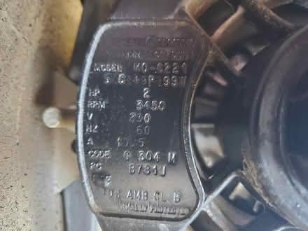 Photo of free 2 HP air compressor for parts (West Chelmsford) #4