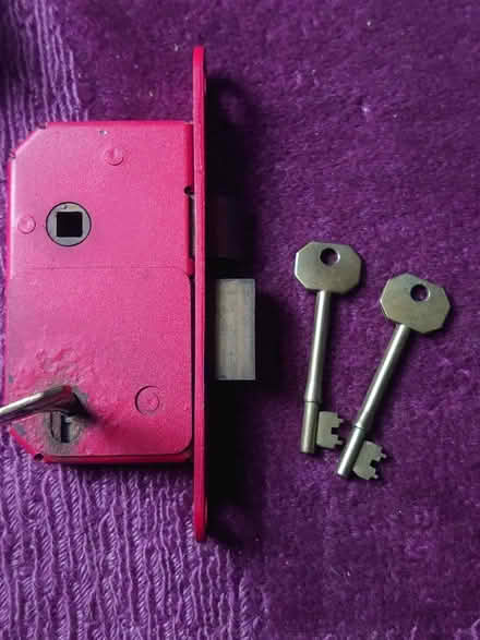 Photo of free Wicks Door lock and 3 keys (Maidstone ME15 Near TownCenter) #1