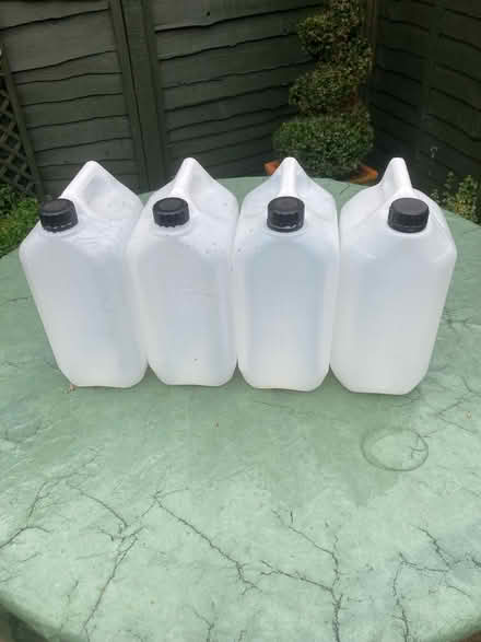 Photo of free 4 x 4ltr empty containers (Harrogate HG1) #1