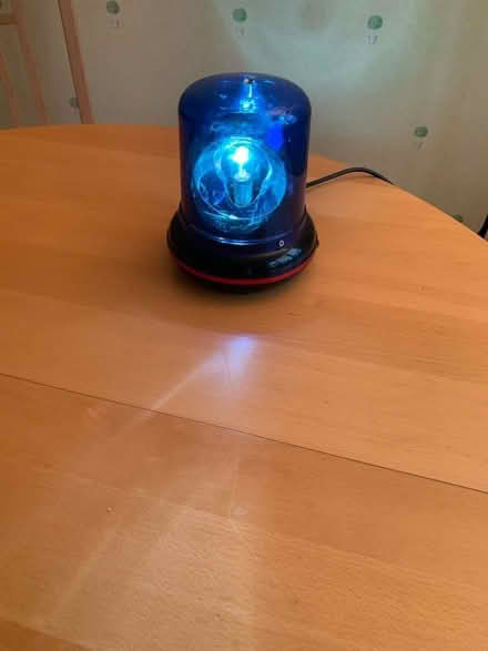 Photo of free Children’s police style disco lamp. (Alnwickhill EH16) #1