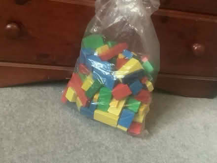 Photo of free Kids wooden blocks (Sutton Valence ME17) #1