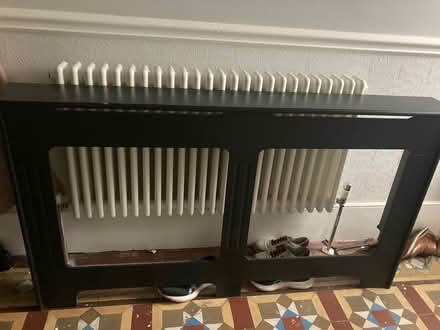 Photo of free Large black radiator cover (Muswell Hill N10) #1