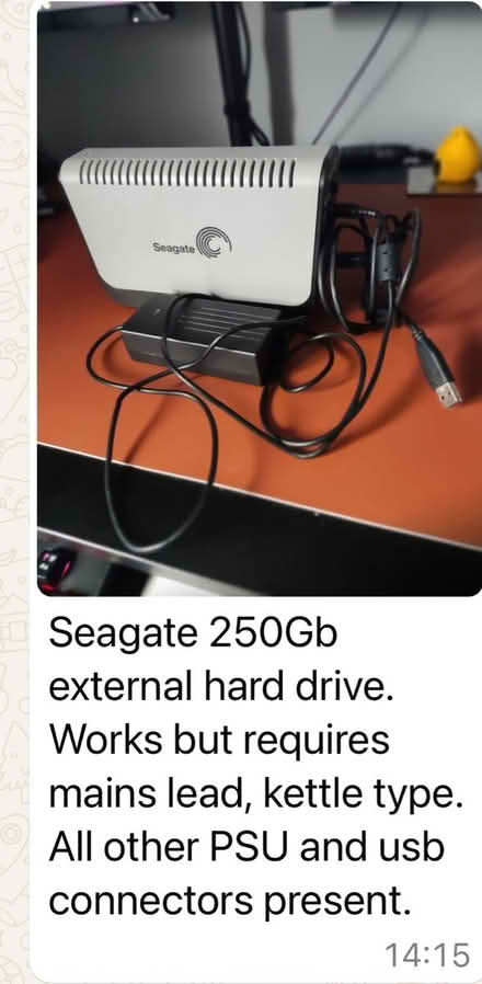 Photo of free External Hard drive (Waltham Abbey EN9) #1