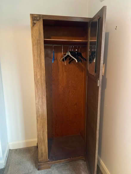 Photo of free Beautiful, antique single wardrobe (Birmingham) #2
