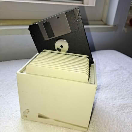 Photo of free Fellowes Floppy disk storage box (Allison Park-- Hampton) #1