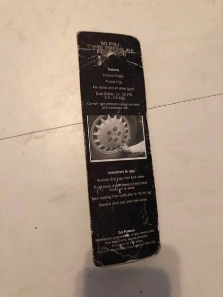 Photo of free Tyre Pressure Gauge (TN35) #2