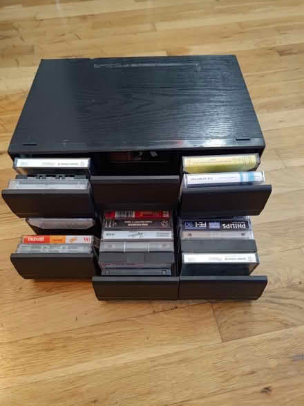 Photo of free Cassette box with cassettes (E13) #2