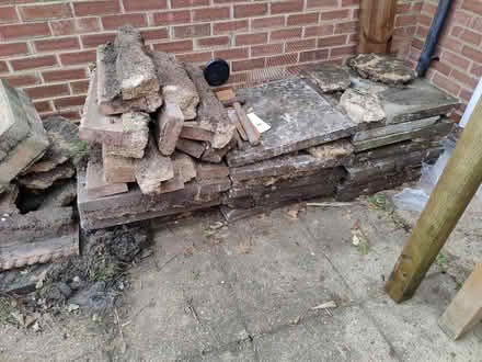 Photo of free Paving slabs / garden edges etc (CB22) #3