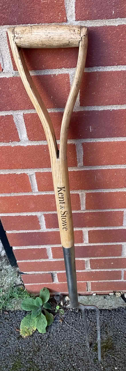 Photo of free Broken garden fork with two prongs remaining (Trinity BA11) #1