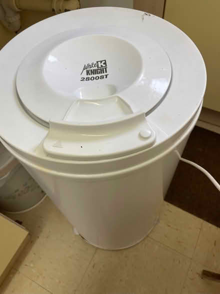Photo of free White knight spin dryer (Newtown SY16) #2