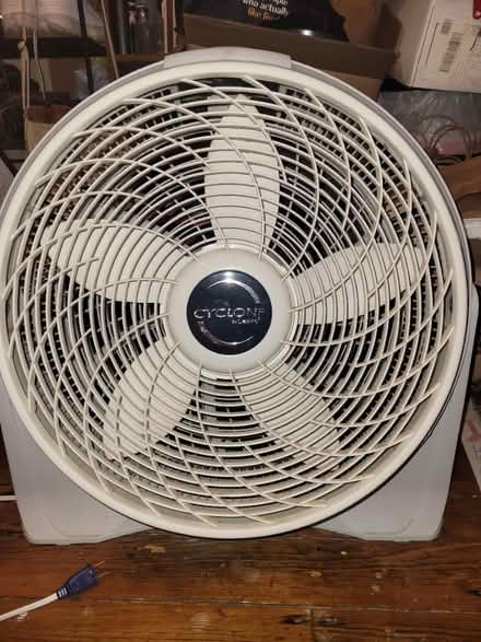 Photo of free 25" Cyclone Fan - 3 Setting (Cleveland St & Washington Ave.) #1