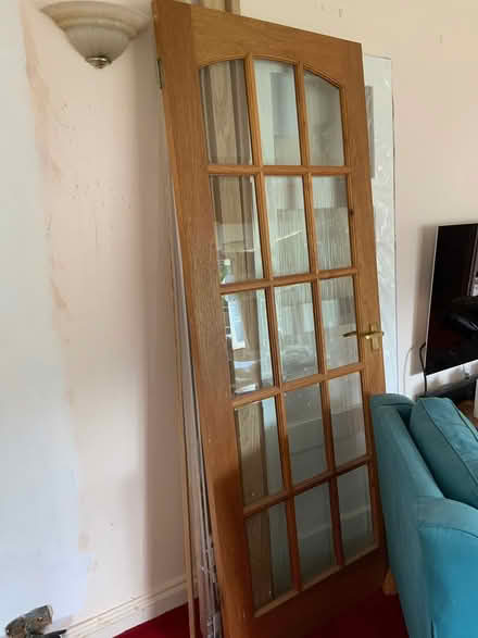 Photo of free 2 Glazed Wooden Doors (West Hill) #1