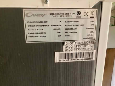 Photo of free Fridge/freezer (Carmel LL54) #4