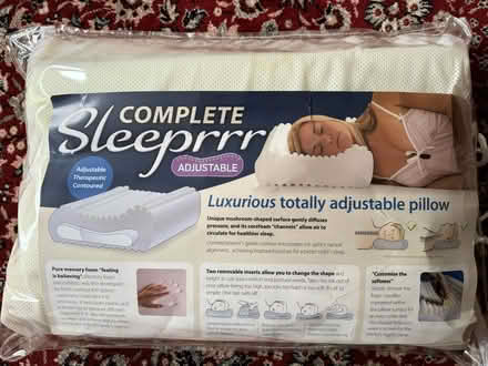 Photo of free Adjustable pillow for bad back/neck (University Area RG1) #1