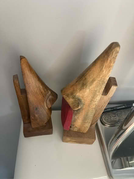 Photo of free 2 wooden glasses holders (West Bridgford NG2) #2