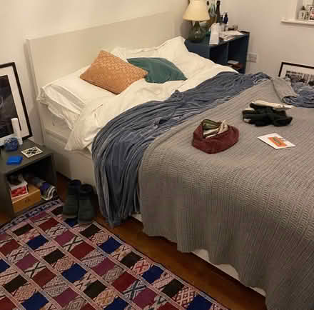 Photo of free Ikea white double bed with drawers (Stoke Newington N16) #2