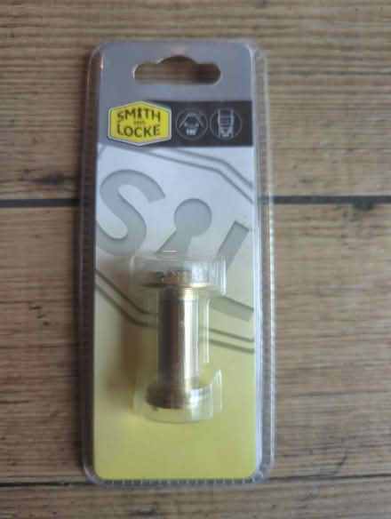 Photo of free Unused brass plated door viewer (Kibworth Beauchamp LE8) #1