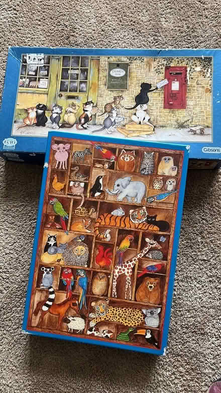 Photo of free 2x jigsaw puzzles (Borrowash DE72) #1