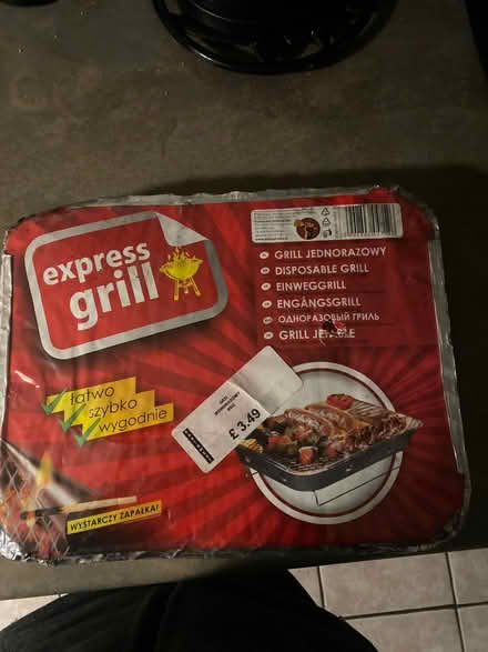 Photo of free Disposable BBQ (Surrey quays) #1