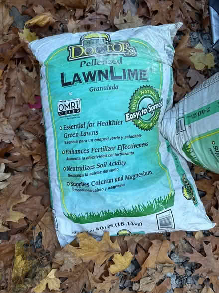 Photo of free Bags of Lawn Lime (Newton Highlands) #1