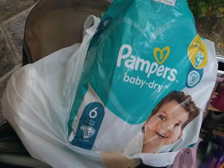 Photo of free Bag of size 6 nappies (Middleton DE4) #1