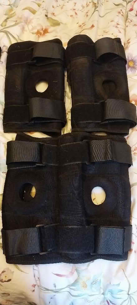 Photo of free Two pairs of knee braces (Horn's Mill SG13) #1