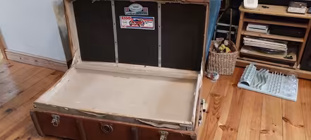 Photo of free Steamer trunk (Horn's Mill SG13) #2