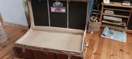 Photo of free Steamer trunk (Horn's Mill SG13) #2