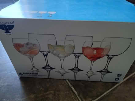 Photo of free Balloon glasses (eg for gin and tonic) (Shandon EH11) #1
