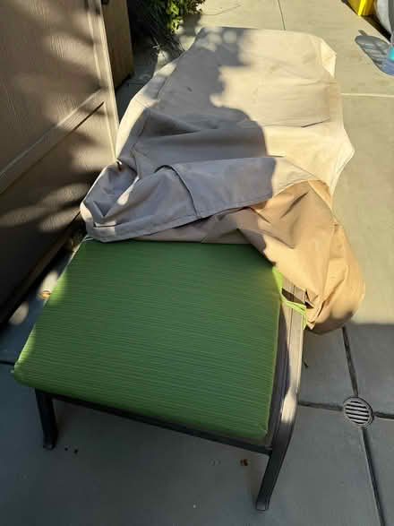 Photo of free Patio furniture and file cabinet (34572 Slough Rd) #3