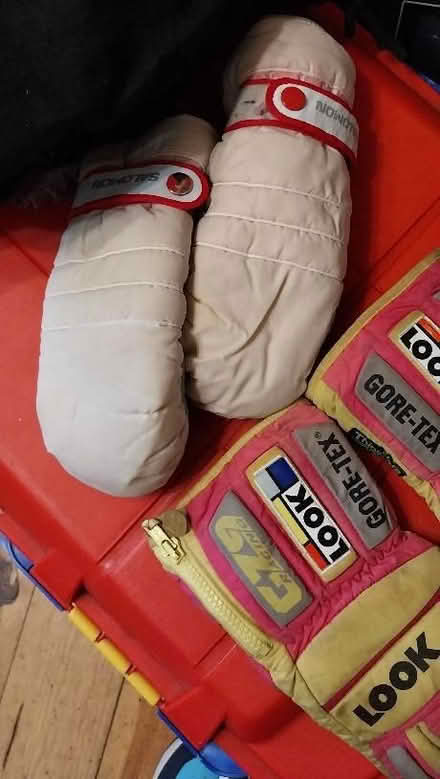 Photo of free Salmon ski mitts (Horn's Mill SG13) #1