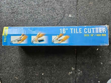 Photo of free 16" Tile Cutter (Roffey) #3