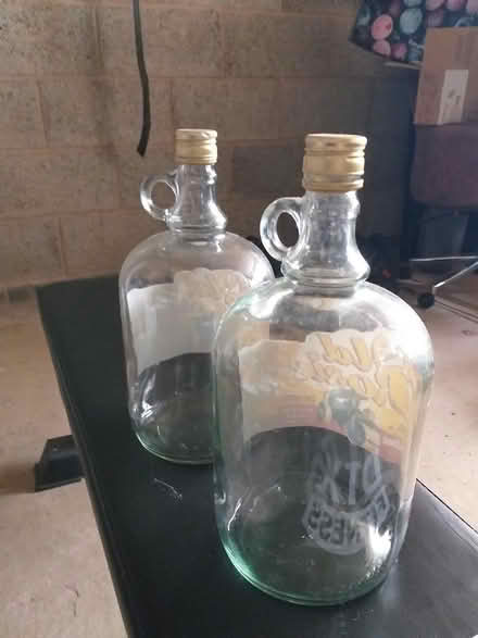 Photo of free 5 demijohns (2 litres) (Beeston, NG9) #1