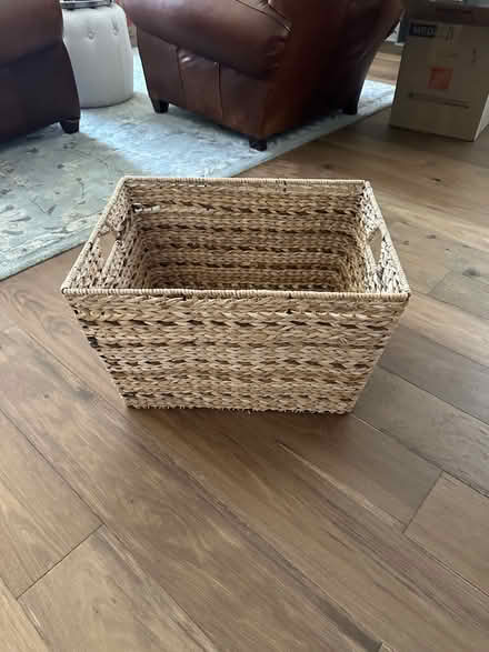 Photo of free Woven basket (Clinton MA) #2