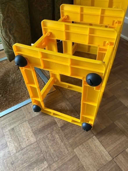 Photo of free Yellow plastic shelving unit which had drawers- which are no (Clifton YO30) #3