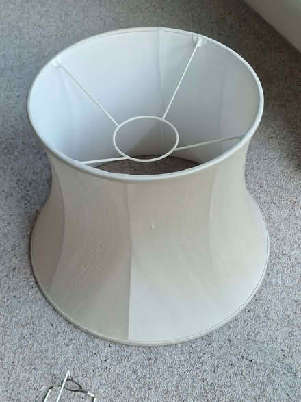 Photo of free Silk lamp shade (Enborne Row RG14) #1