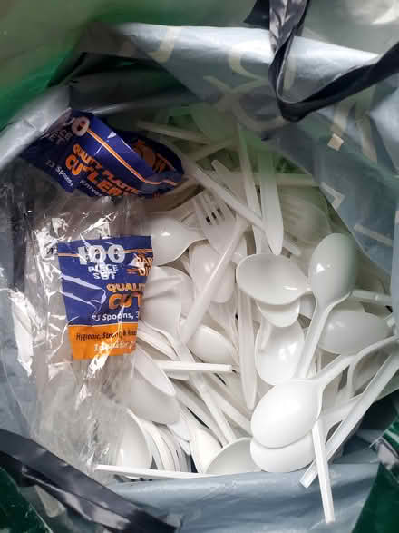 Photo of free Quantity of plastic cutlery (Muswell Hill N10) #1