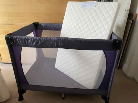 Photo of free Travel cot & mattress (Southgate, Crawley, RH10) #2