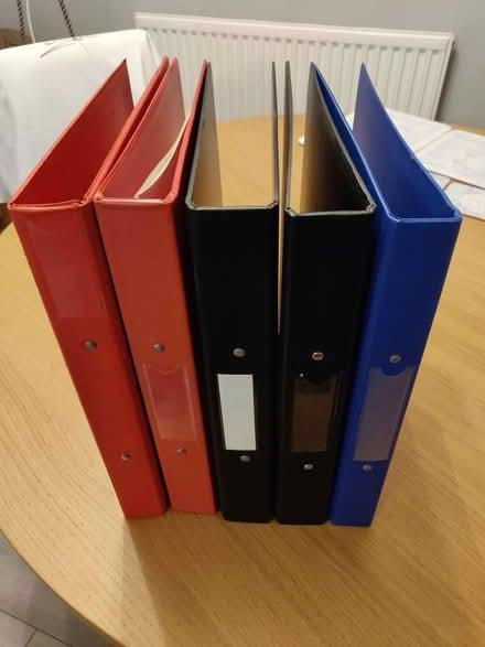 Photo of free A4 ring binders (Stourport on Severn DY13) #1