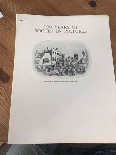 Photo of free 100 years of Soccer in Pictures(unbound) (Malvern WR14) #1